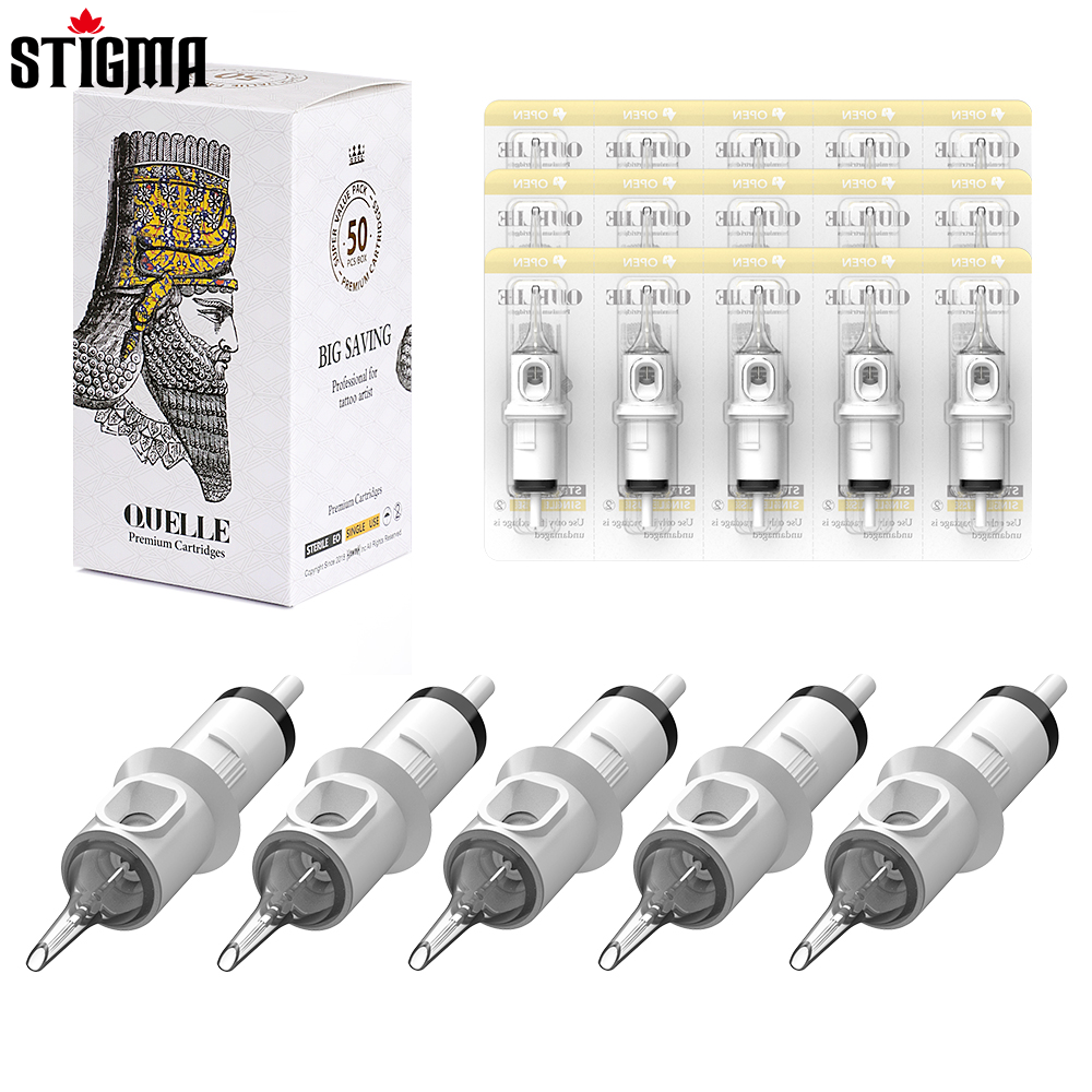 QUELLE 50PCS Cartridge Tattoo  – Merit Beauty Makeup recenzja i cena