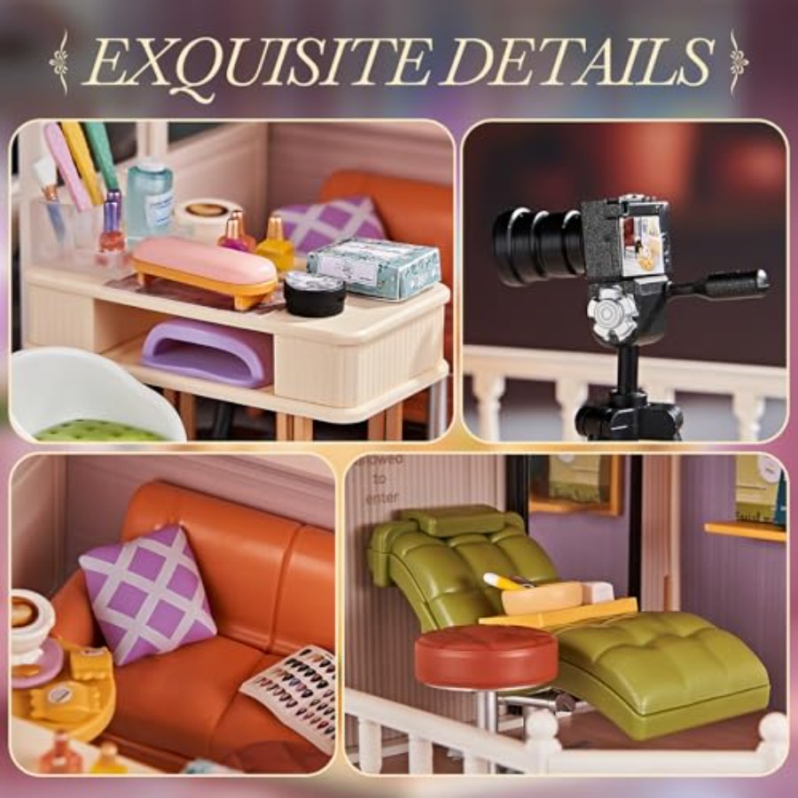 DIY Miniature House Kit Beauty – Beauty And Makeup Studio recenzja i cena
