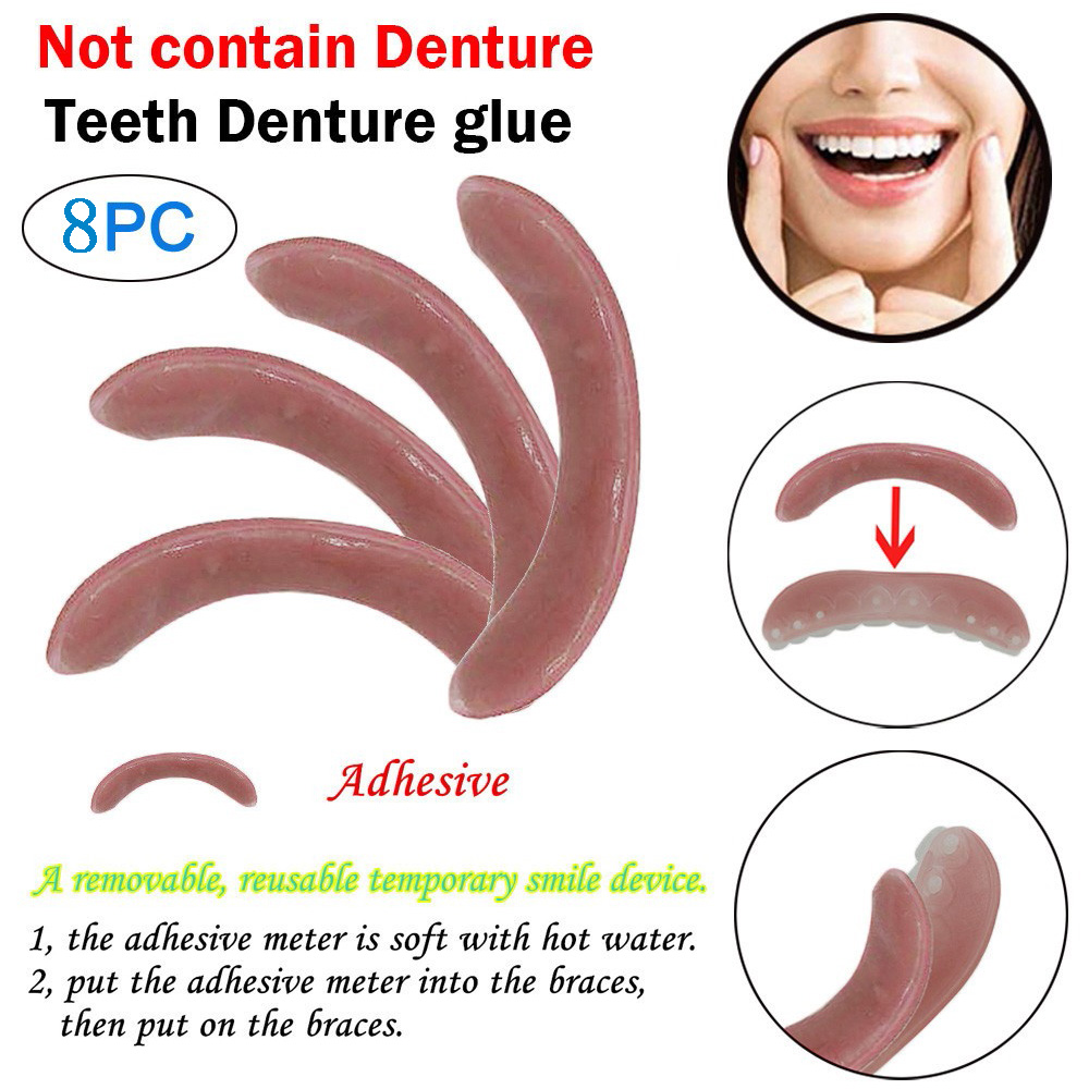 4/8 Pcs Whitening Braces Adhes – Teeth Whitening Strips recenzja i cena
