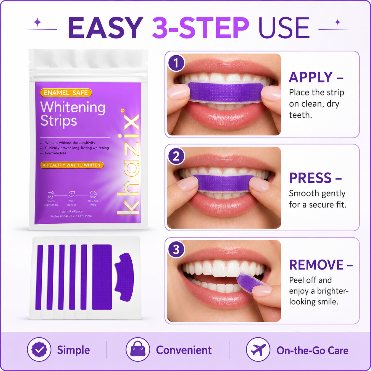 Teeth Whitening Strips 14 Pcs, – Teeth Whitening Strips recenzja i cena