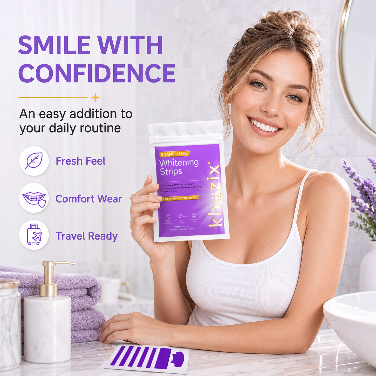 Teeth Whitening Strips 14 Pcs, – Teeth Whitening Strips recenzja i cena