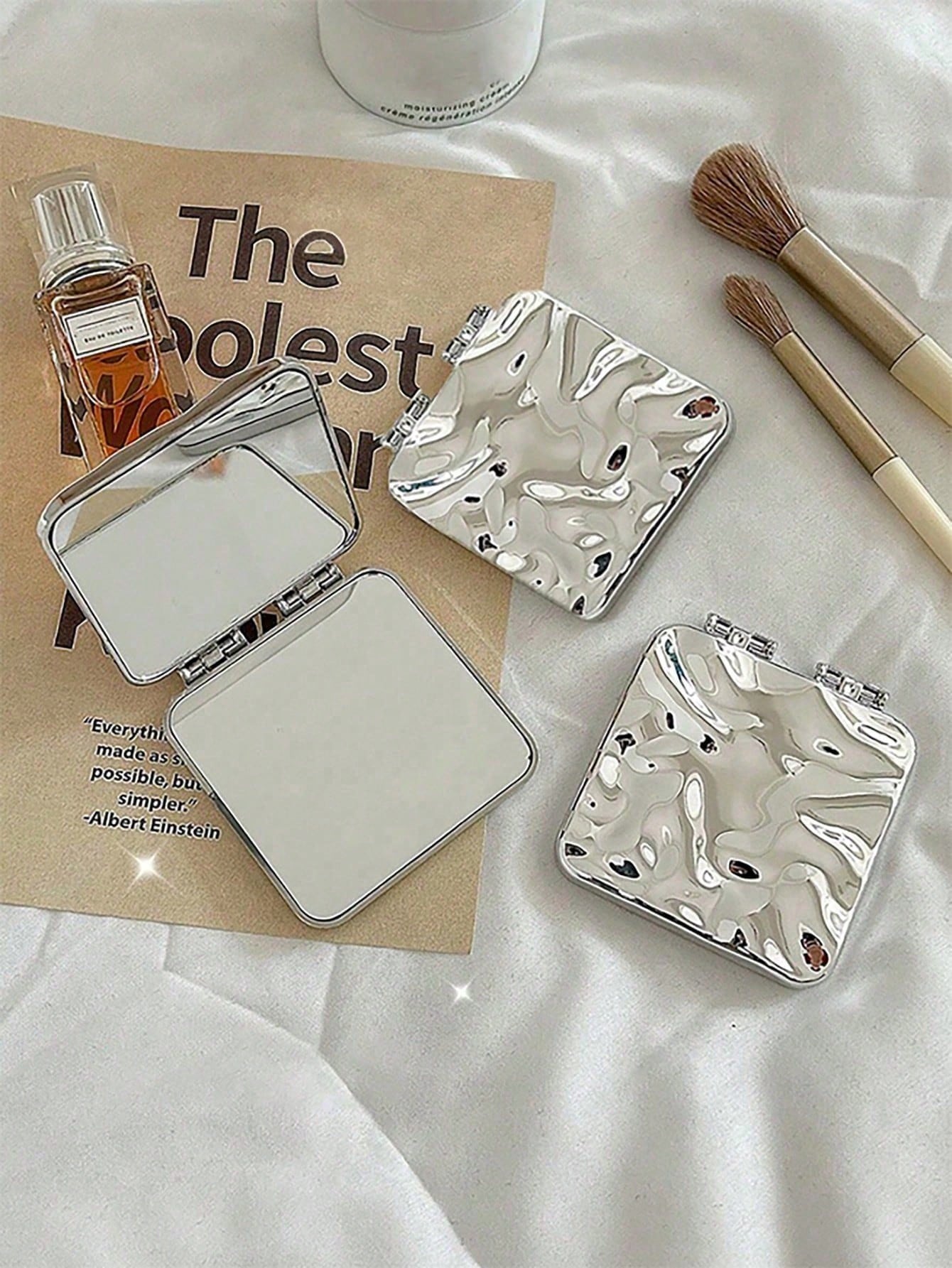 Portable Folding Makeup Mirror – Makeup Beauty Y2K Style recenzja i cena