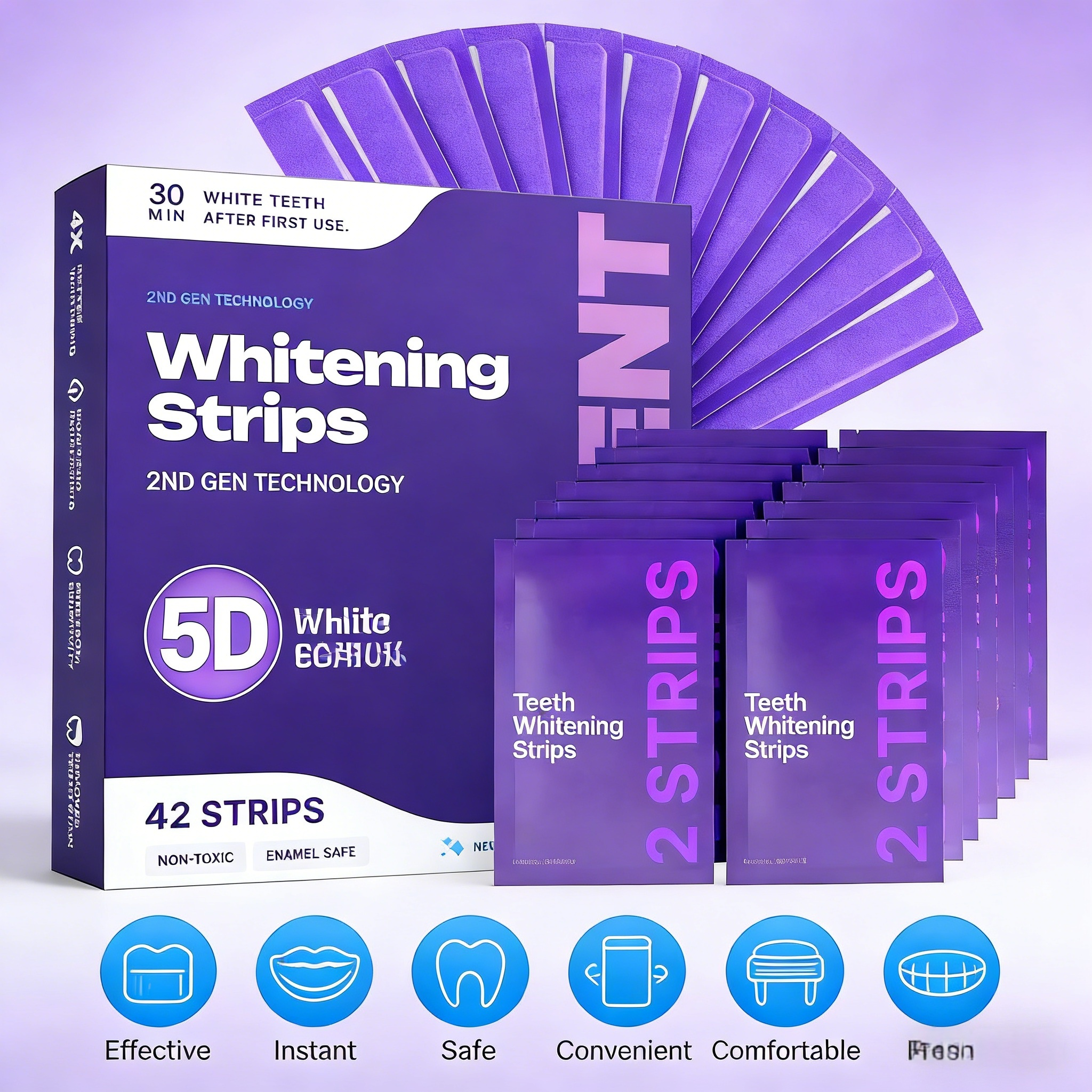 Purple Formula Teeth Whitening – Teeth Whitening Strips recenzja i cena