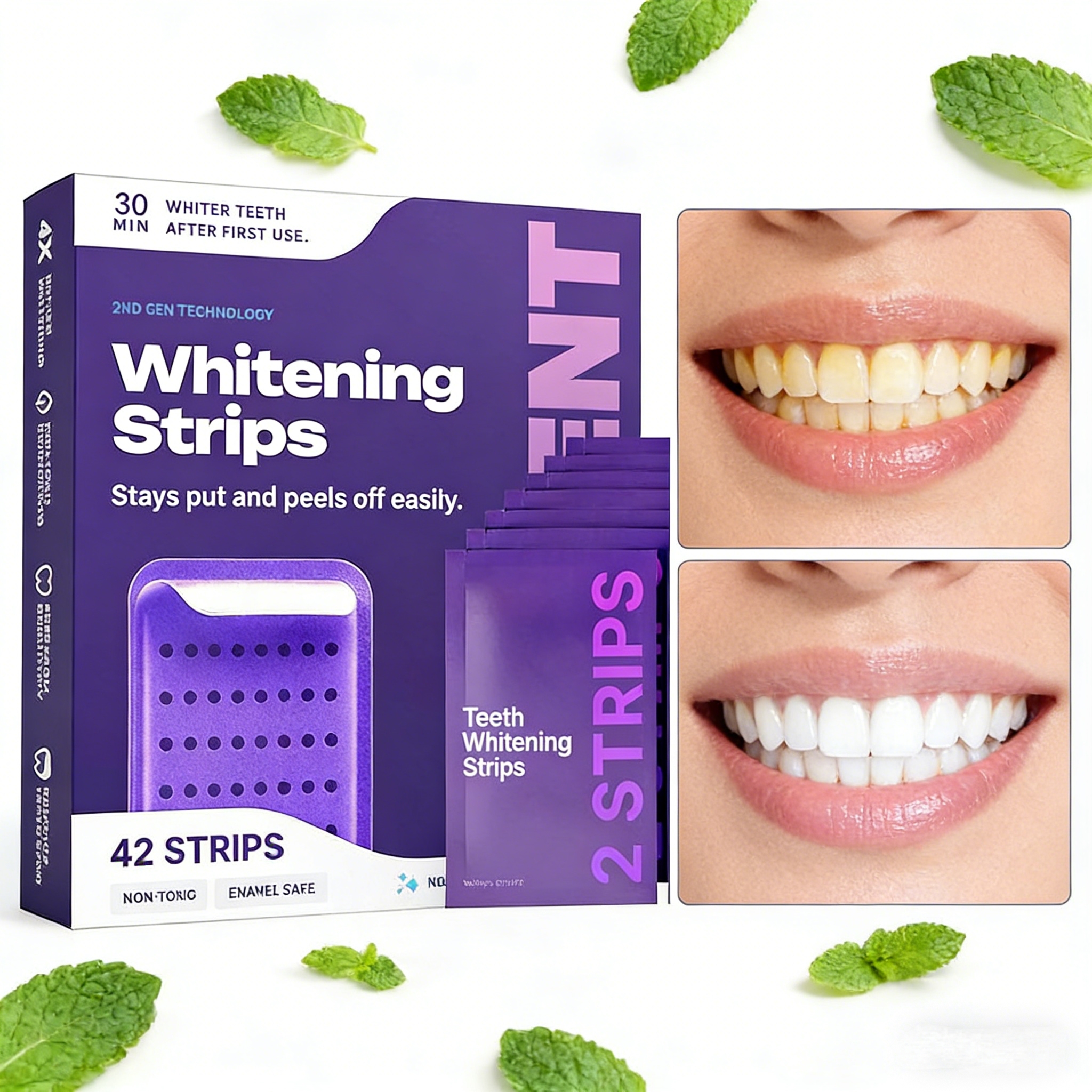 Purple Formula Teeth Whitening – Teeth Whitening Strips recenzja i cena